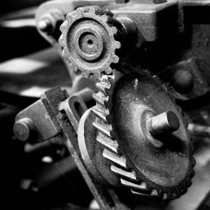 Close-up Of Gears
